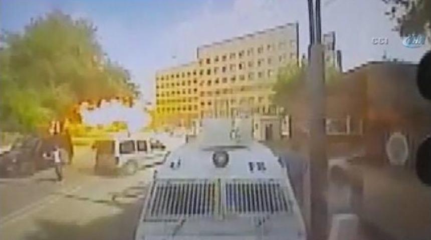 Gaziantep&rsquo;teki Patlama Anı Kameralara Yansıdı