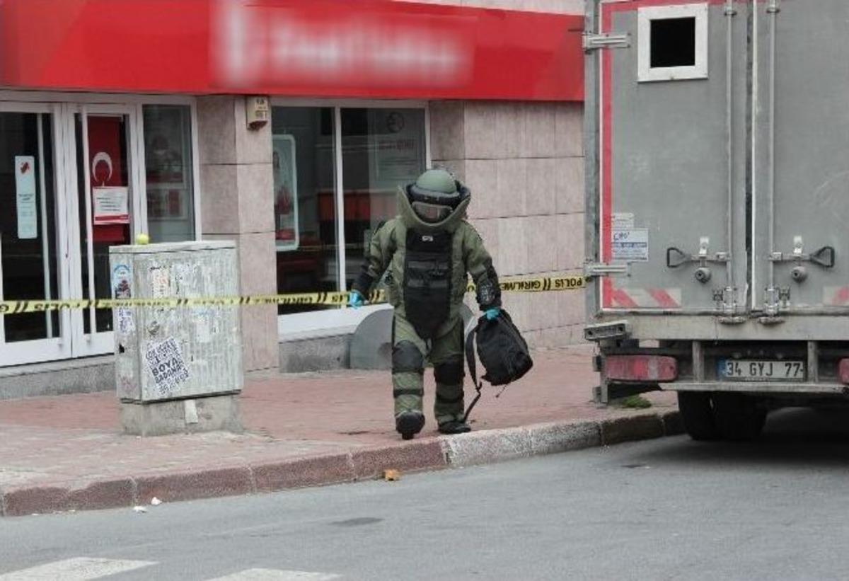 Mecidiyek&ouml;y&rsquo;de Ş&uuml;pheli &Ccedil;antadan Havai Fişek &Ccedil;ıktı
