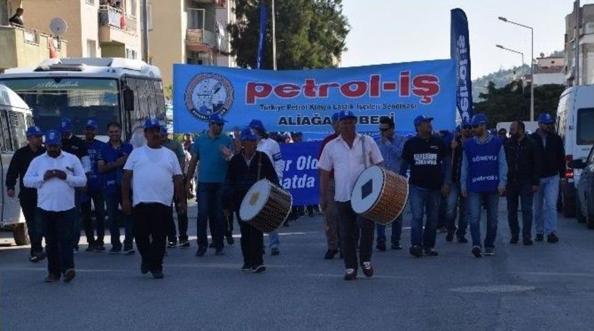 Aliağa&rsquo;da 1 Mayıs Coşkusu
