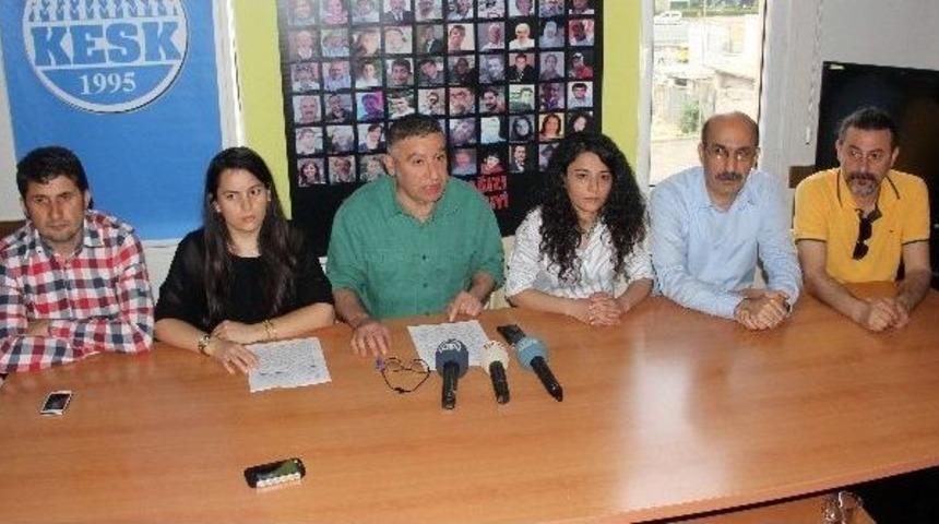 Adana&rsquo;daki 1 Mayıs Kutlamasına "canlı Bomba&rdquo; Engeli