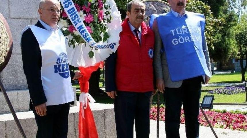 Samsun&rsquo;da &ldquo;1 Mayıs Emek Ve Dayanışma G&uuml;n&uuml;&rdquo; T&ouml;renleri Başladı