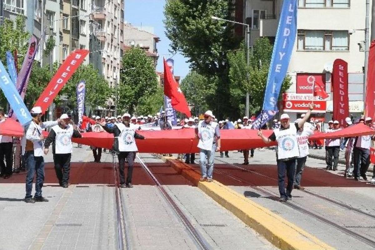 Eskişehir&rsquo;de 1 Mayıs Kutlaması
