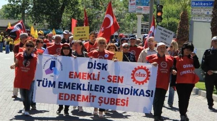1 Mayıs Edremit&rsquo;te Kutlandı