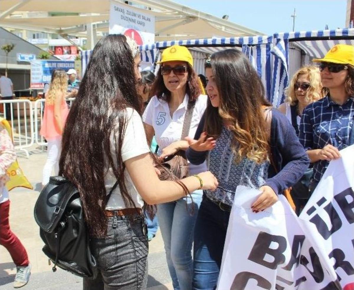 Aydın&rsquo;da Polis Y&uuml;r&uuml;y&uuml;şe İzin Vermedi
