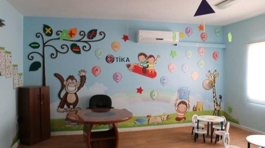 &Uuml;rd&uuml;n&rsquo;de Bulunan Filistin M&uuml;lteci Kampı Rehabilitasyon Merkezine Tika&rsquo;dan Destek