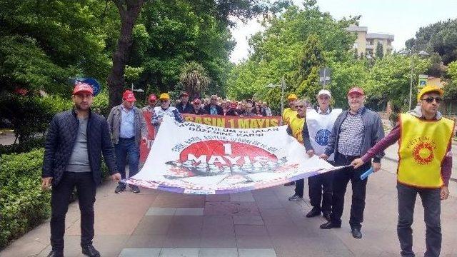 1 Mayıs Kutlamalarında Kocaeli Polisi Kuş Uçurmadı