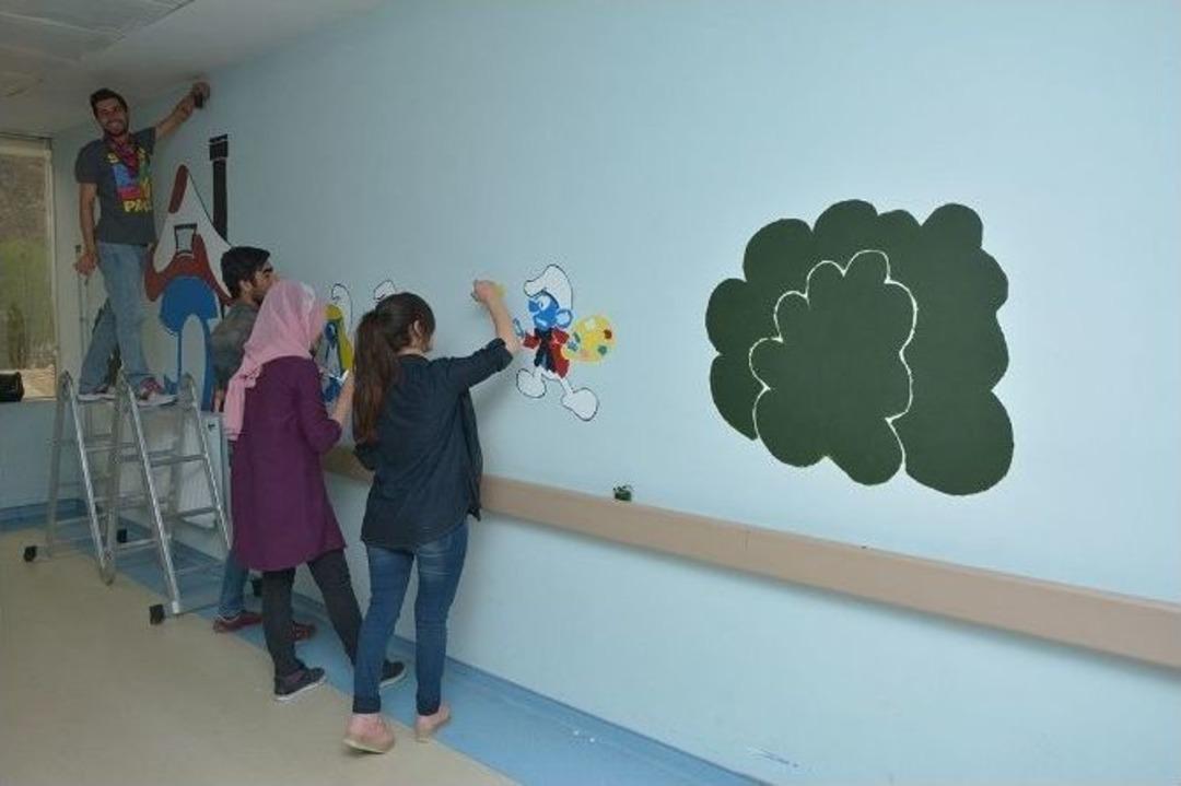 Yy&uuml; &Ouml;ğrencilerinden &Ccedil;atak Devlet Hastanesine Anlamlı Destek