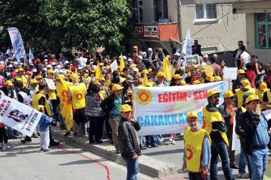 &Ccedil;anakkale&rsquo;de 1 Mayıs Kutlamaları