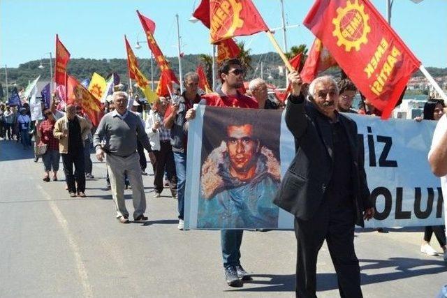 Ayvalık’ta Emek Güçlerinin 1 Mayıs Coşkusu