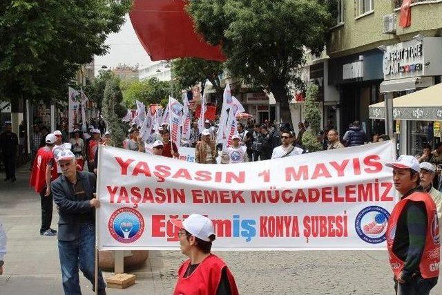 Konya’da 1 Mayıs Kutlamaları