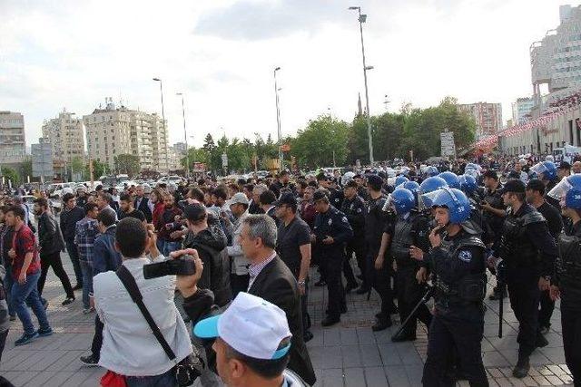 Kayseri’de 1 Mayıs Kutlaması Sonrasında Gerginlik Yaşandı