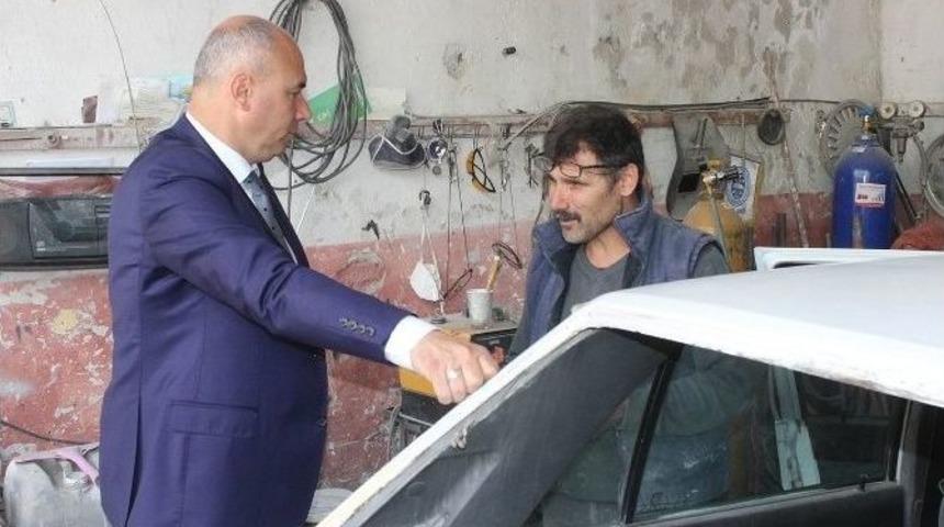 Başkan Togar&rsquo;dan Tekkek&ouml;y&rsquo;e K&uuml;&ccedil;&uuml;k Sanayi Sitesi M&uuml;jdesi