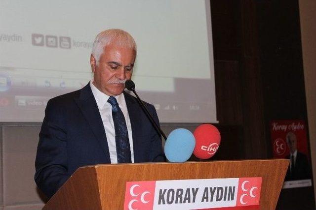 Mhp Genel Başkan Adayı Koray Aydın: &ldquo;tbmm&rsquo;de Flu Olarak G&ouml;rd&uuml;klerimizin Solunda Oturuyoruz&rdquo; 1