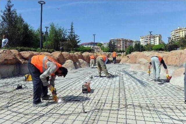 Büyükşehir’den Havuz Bakımı Ve Temizliği