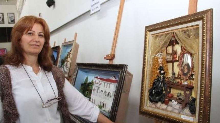 Kartal Belediyesi&nbsp;zeynep K&uuml;&ccedil;&uuml;k&rsquo;&uuml;n Resim Sergisine Ev Sahipliği Yaptı