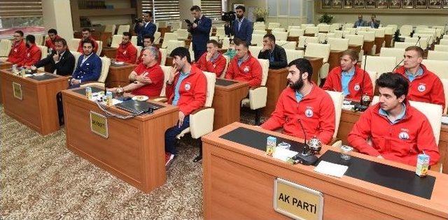 Şampiyon Termalspor’dan Başkan Sekmen’e Ziyaret