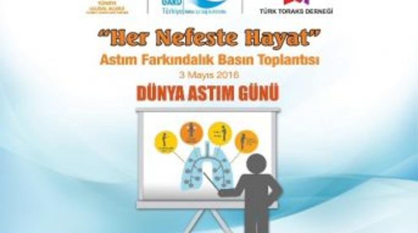 D&uuml;nya Astım G&uuml;n&uuml;&rsquo;nde Farkındalık Projesi