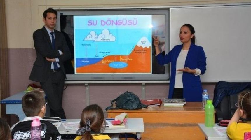 Maski &Ccedil;ocuklara Suyun &Ouml;nemini Anlatıyor