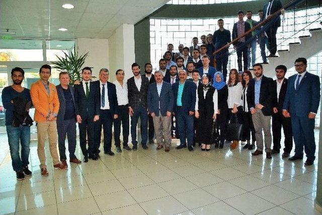 Başkan Baran, Gen&ccedil;lerle Buluştu 1