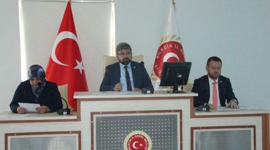 Bilecik&rsquo;te İl Genel Meclisi Mayıs Ayı Birleşimi Yapıldı