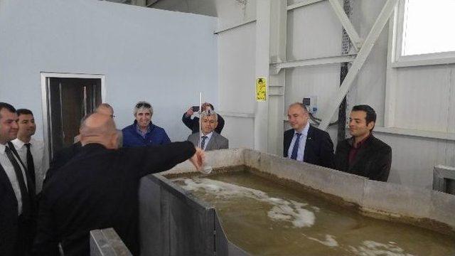 Teski Yöneticileri, Keşan Yayla Sahili Atıksu Arıtma Tesisini İnceledi 1