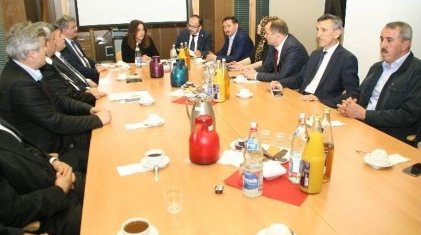 Devrek Tso Almanya&rsquo;da T&uuml;rkiye Araştırma Merkezinde Organize Edilen Toplantıya Katıldı