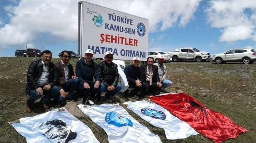 Ardahan&rsquo;da Şehitler Anısına Fidan Dikimi Yapıldı