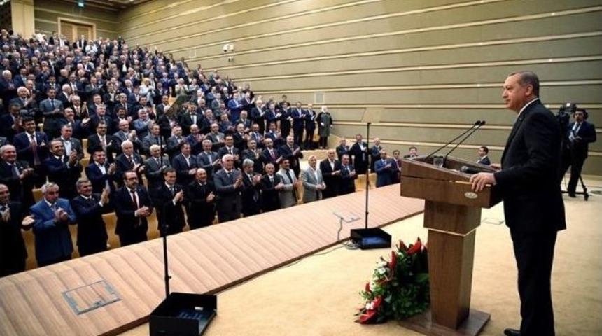 Burhaniye Muhtarları Cumhurbaşkanlığı K&uuml;lliyesi&rsquo;nde