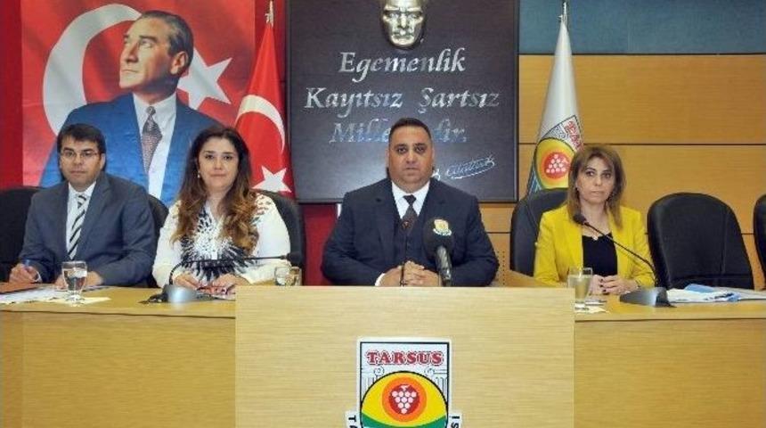 Tarsus Belediye Meclisi Mayıs Ayı Toplantısını Yaptı