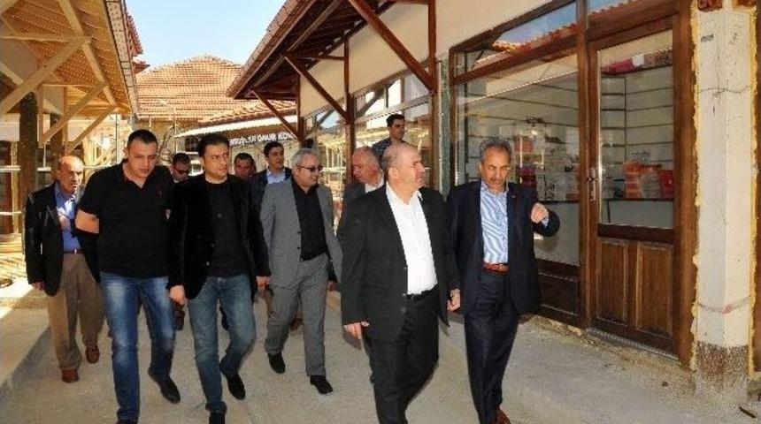 Akşehir Tarihi Arasta &Ccedil;arşısı Eski G&ouml;rkemine Kavuşuyor
