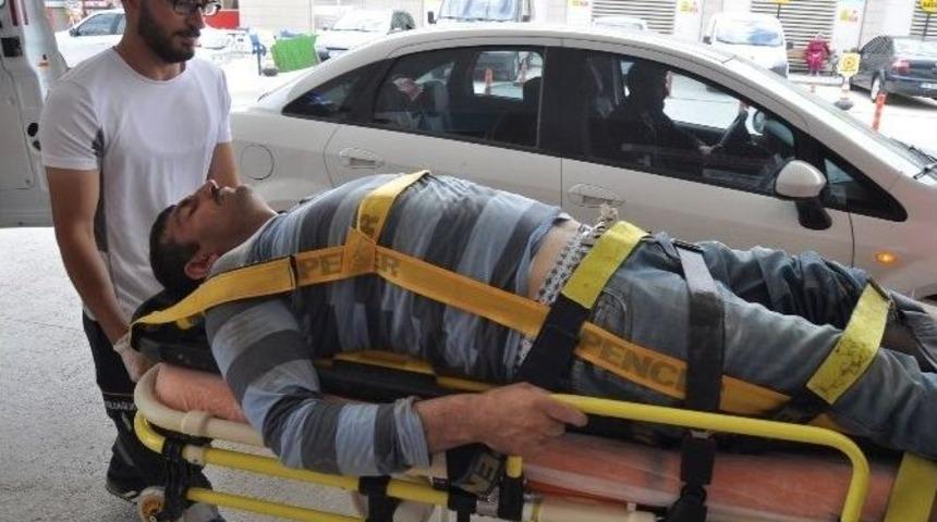 İş Kazasında 2 Kişi Yaralandı