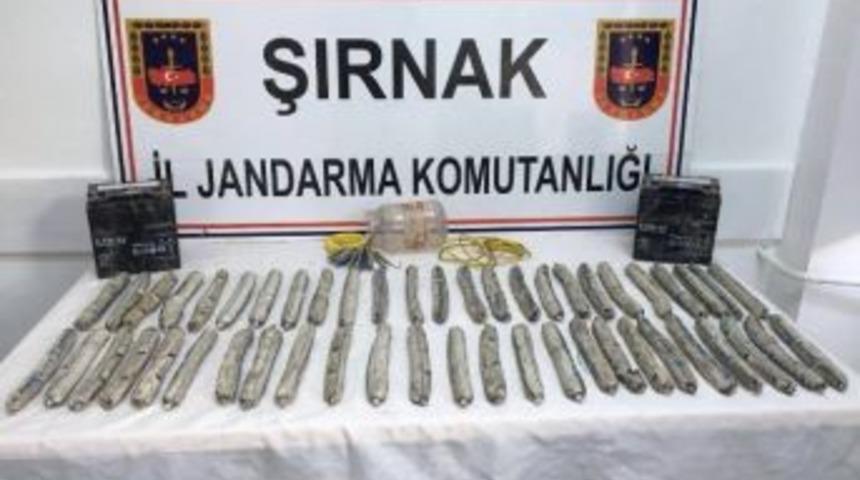 Şırnak&rsquo;ta 49 Adet Dinamit Ele Ge&ccedil;irildi