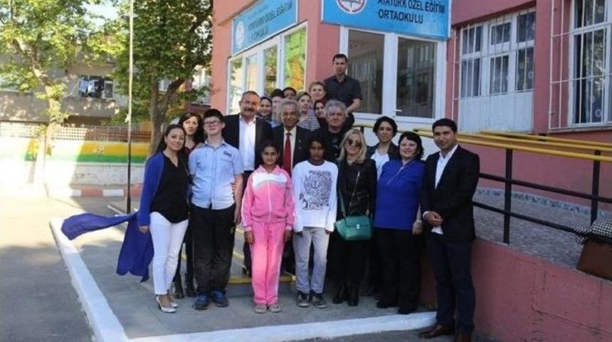Atat&uuml;rk &Ouml;zel Eğitim Okulunda Asans&ouml;r T&ouml;renle Hizmete Girdi
