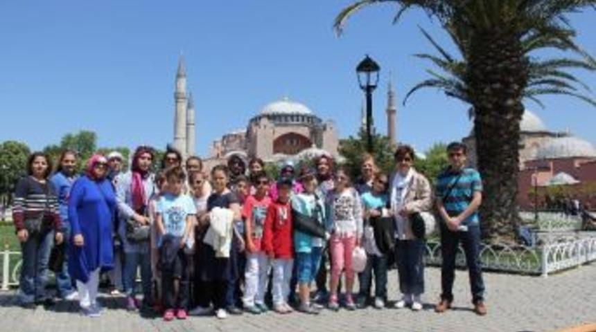 Hoca Ahmet Yesevi İlkokulu &Ouml;ğrencileri İstanbul&rsquo;u Gezdi
