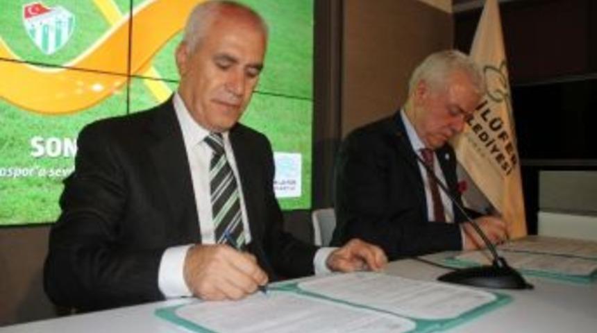 Nil&uuml;fer Belediyesi&rsquo;nden Bursaspor&rsquo;a B&uuml;y&uuml;k Destek