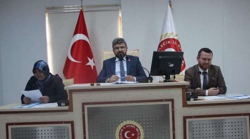 Bilecik İl Genel Meclisi Mayıs Ayı 2&rsquo;inci Birleşimi Yapıldı