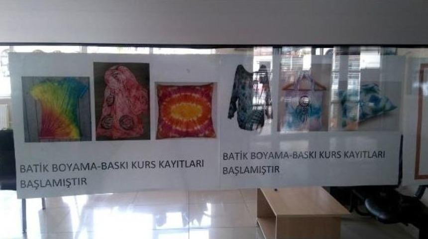 Batik Boyama Kursu Açılıyor