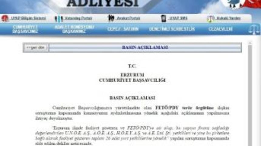 Erzurum Merkezli Fet&ouml;/pdy Operasyonu: 75 G&ouml;zaltı Kararı