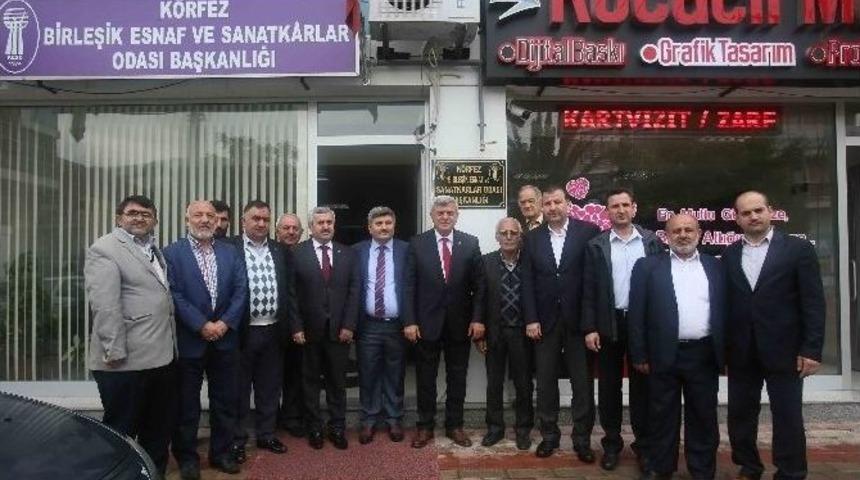 Başkan Karaosmanoğlu K&ouml;rfez&rsquo;e &Ccedil;ıkarma Yaptı