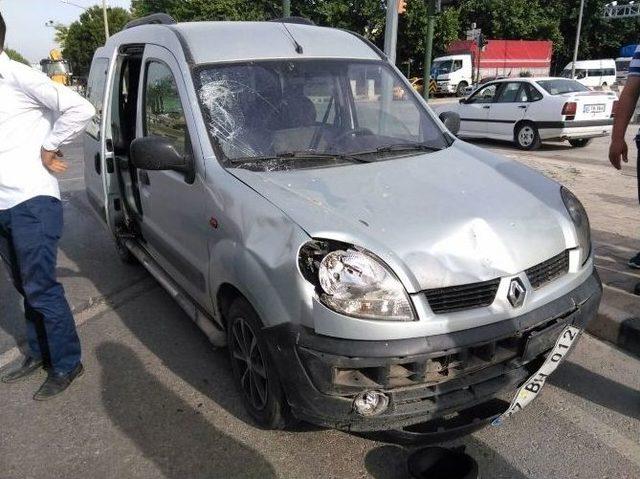 Gaziantep&rsquo;te Trafik Kazası: 1 Yaralı 1