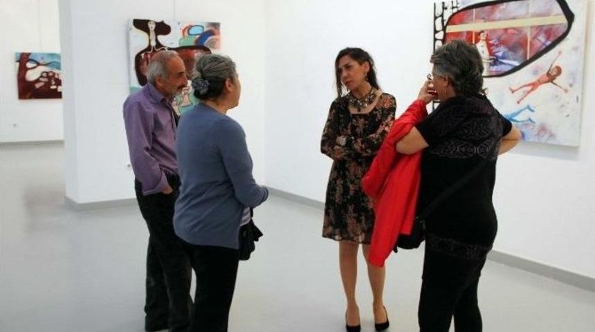 Gaün Öğretim Üyesi Şenel’in Sergisi Ankaralı Sanatseverlerle Buluştu