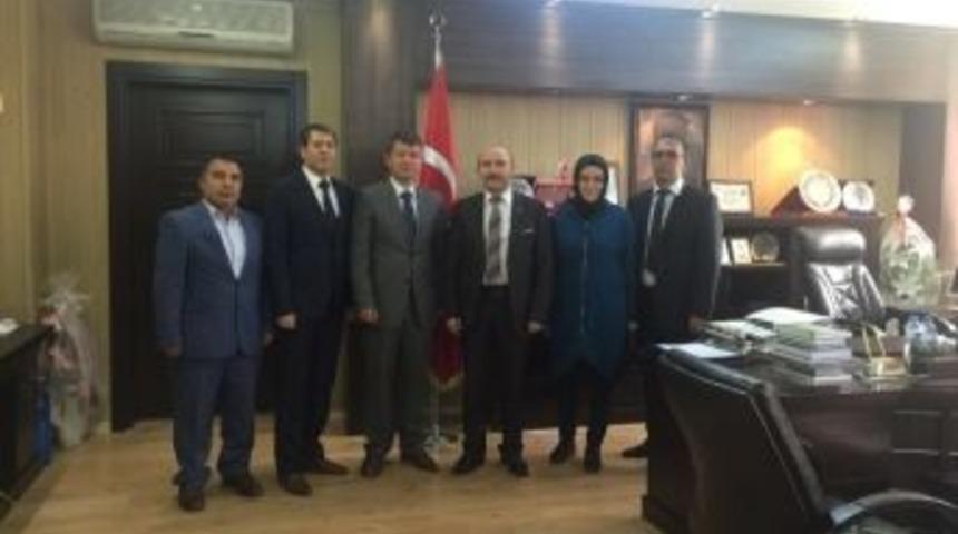 Smmmo Başkan Adayı Kaya, Defterdar Kısa&rsquo;yı Ziyaret Etti