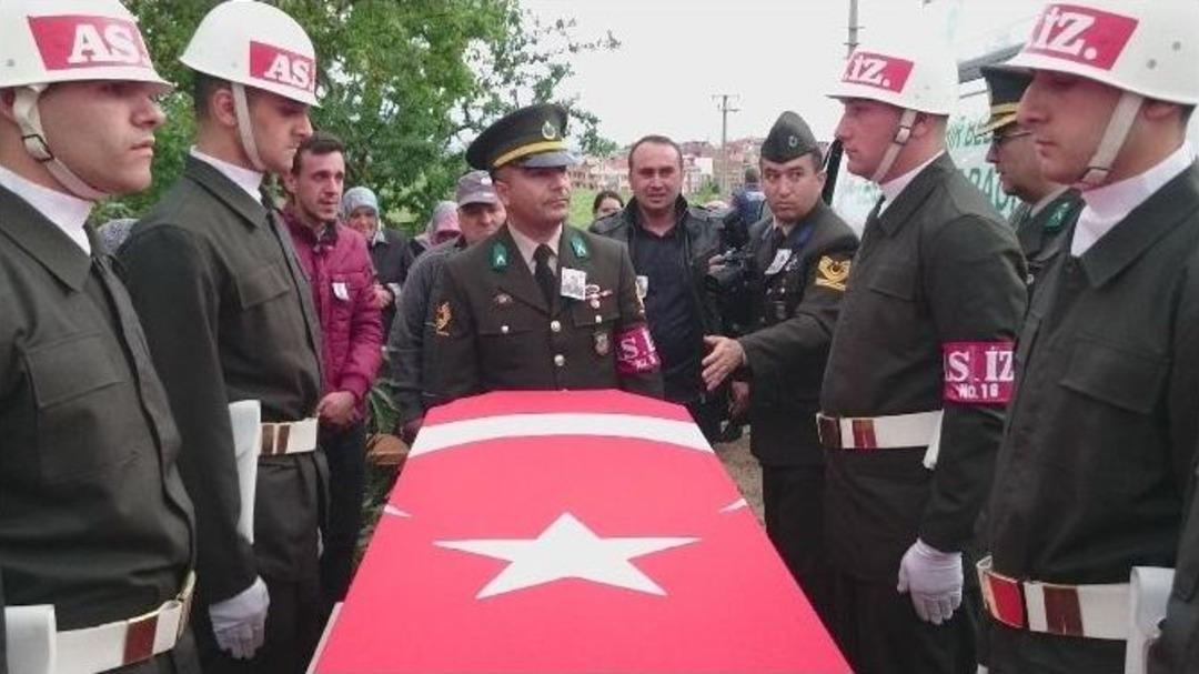 &Ccedil;orlu Şehidini Uğurladı