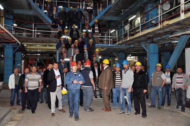 Yozgat&rsquo;ta Şeker İş&ccedil;ilerinden 2 Saat Fazla &Ccedil;alışma Eylemi 1