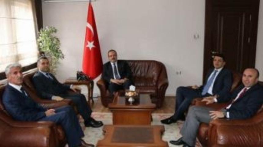 M&uuml;steşar Şahin&rsquo;den Vali Canbolat&rsquo;a Ziyaret