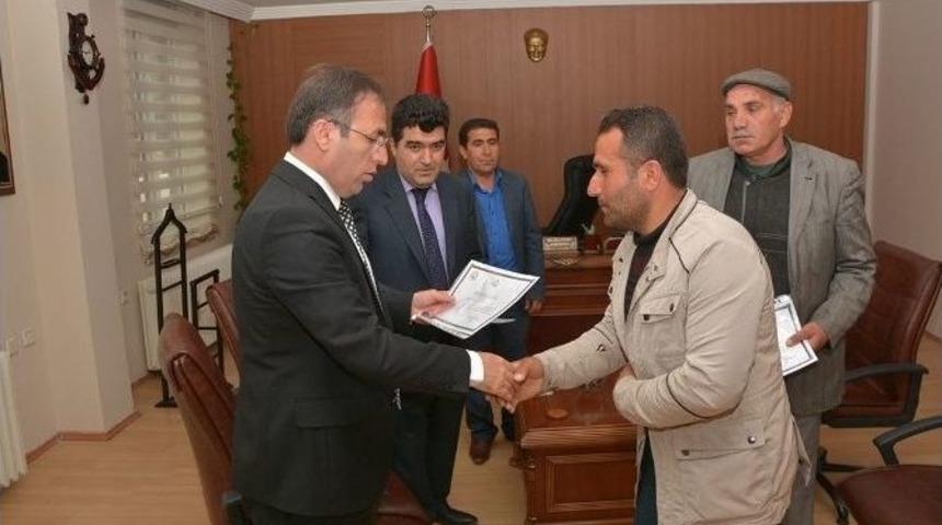 &Ccedil;atak&rsquo;ta Başarılı &Ccedil;ift&ccedil;iler &Ouml;d&uuml;llendirildi