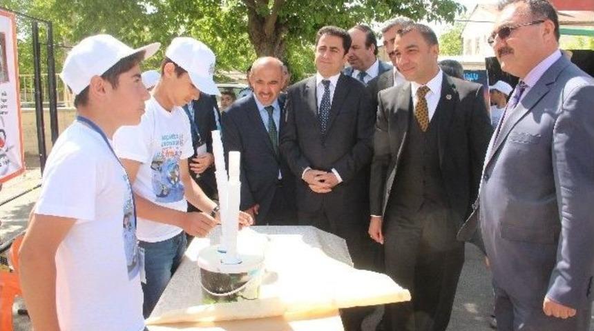 Ortaokul &Ouml;ğrencileri Bilimsel Projelerini Sergiledi