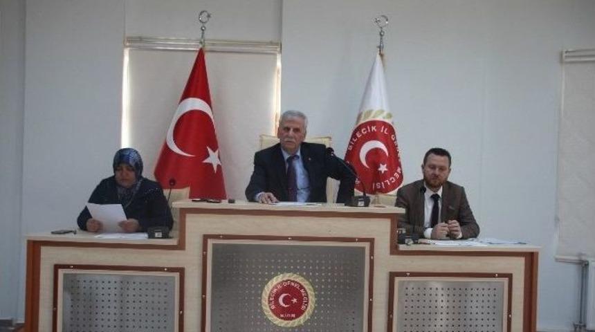 Bilecik İl Genel Meclisi 3&rsquo;&uuml;nc&uuml; Birleşimi Yapıldı