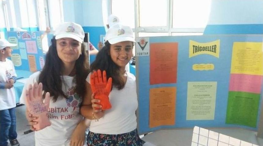 &Ouml;ğrenciler Projelerini Bilim Fuarında Sergiledi