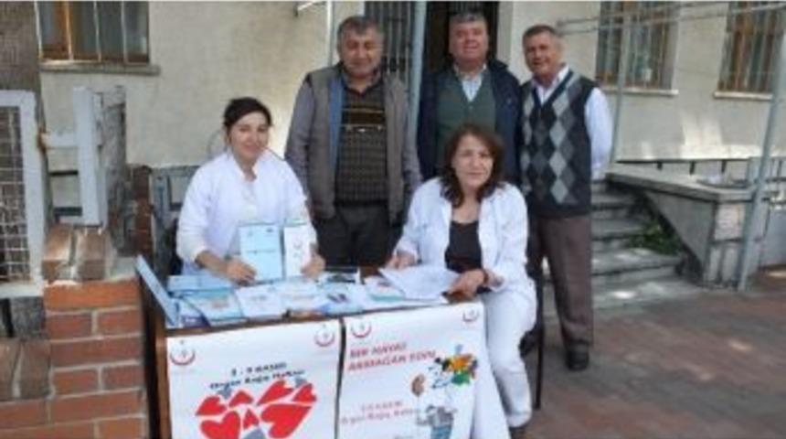 Burhaniye&rsquo;de Organ Bağışına İlgi İyi